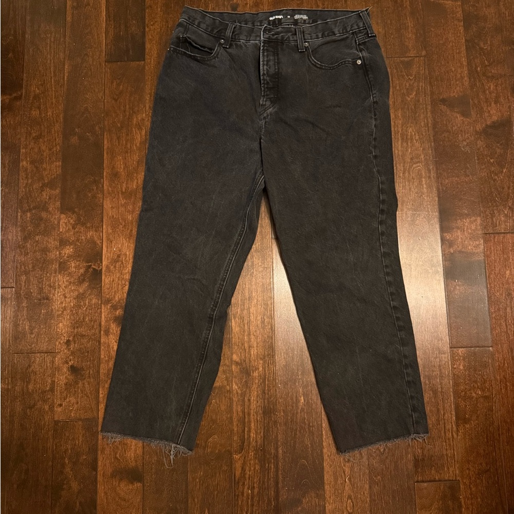 Old Navy Women's High Rise Black Jeans